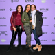 Survivors Sheri Hines, Sil Lai Abrams, and Drew Dixon attend the 2020 Sundance Film Festival “On the Record” Premiere on January 25, 2020, in Park City, Utah.